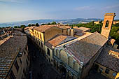 Volterra, panorama dalle Case Torri Toscano. 